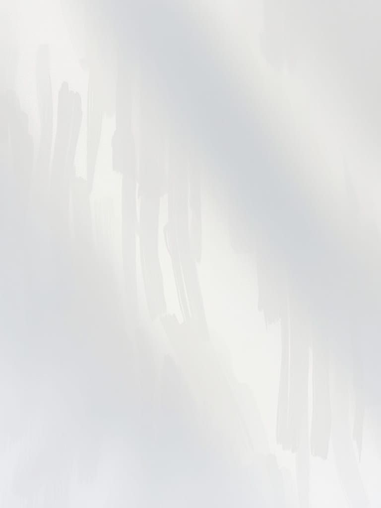 Ethereal White Light Impression as Impressionist Painting
