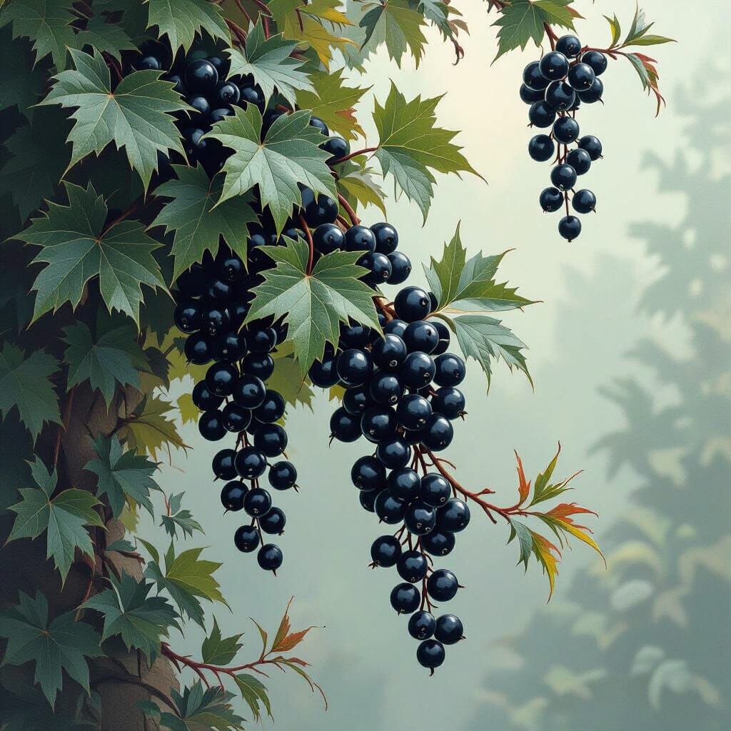 Detailed Matte Painting of a Frostvine