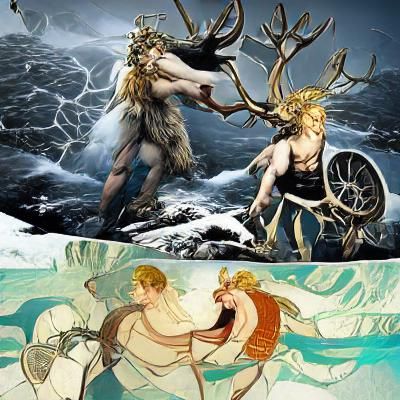 Norse Mythology Versus Greek Mythology