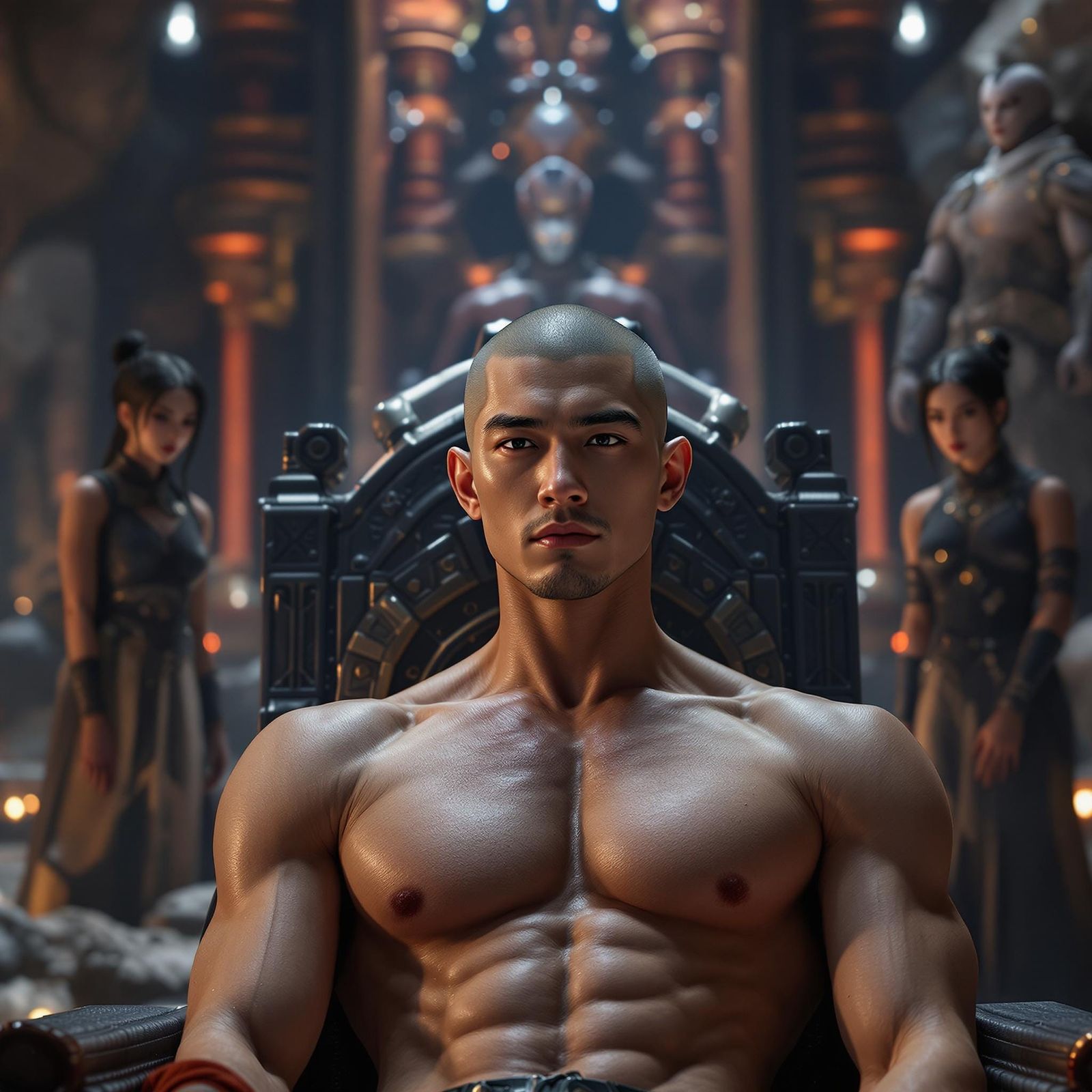 Handsome Alien Ruler Reigns Supreme