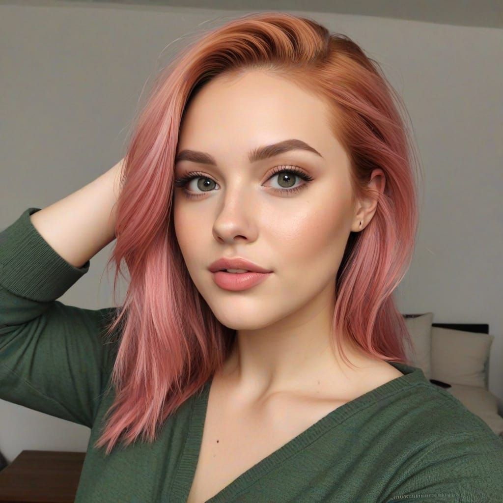 Hyperrealistic Portrait of a Woman: AI Generated