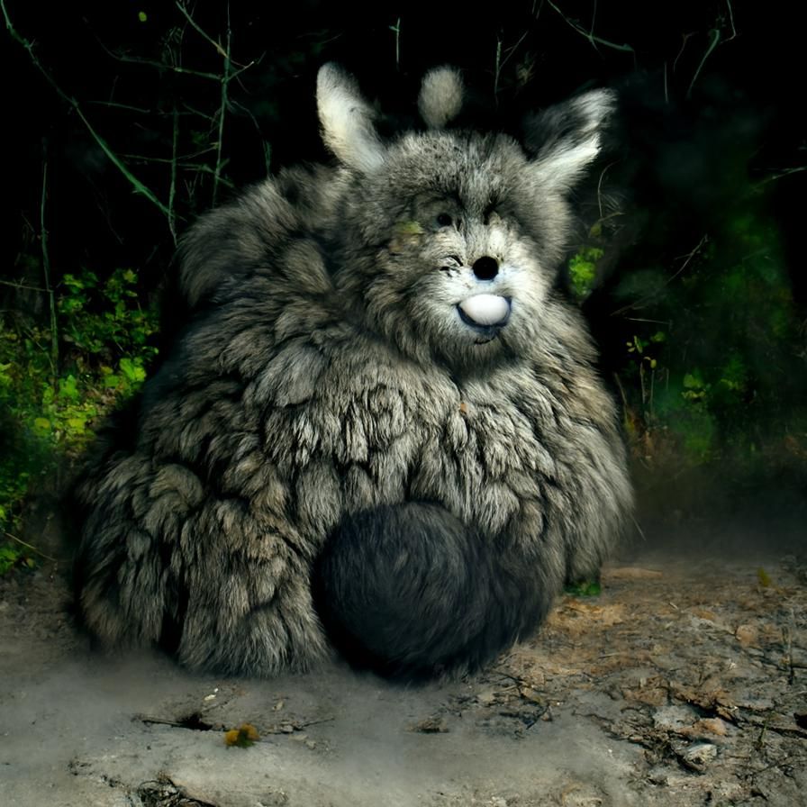 Adorable Giant Floofball in Forest: National Geographic Phot...