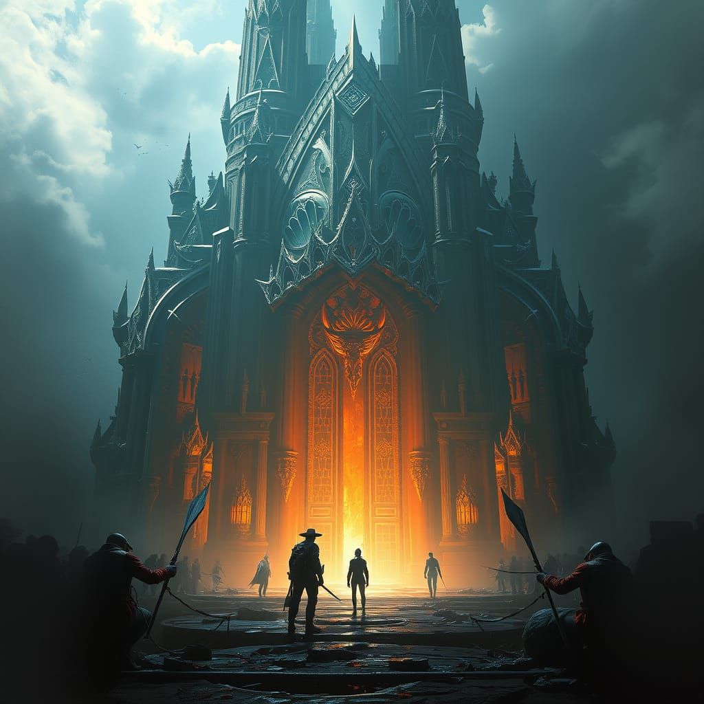 Epic Digital Painting with Cinematic Lighting