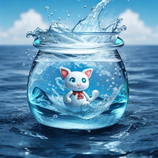 Cute Little Water Spirit