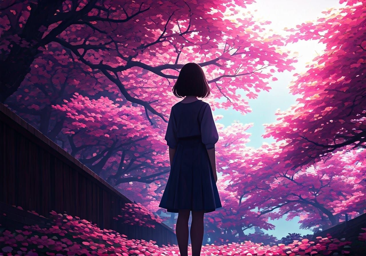 Lost in Cherry Blossom Longing