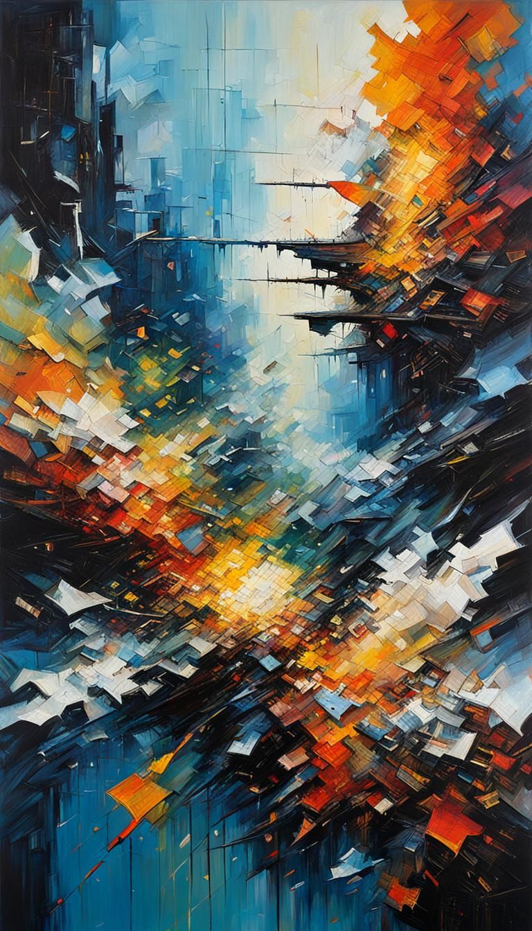 abstract oil painting v3