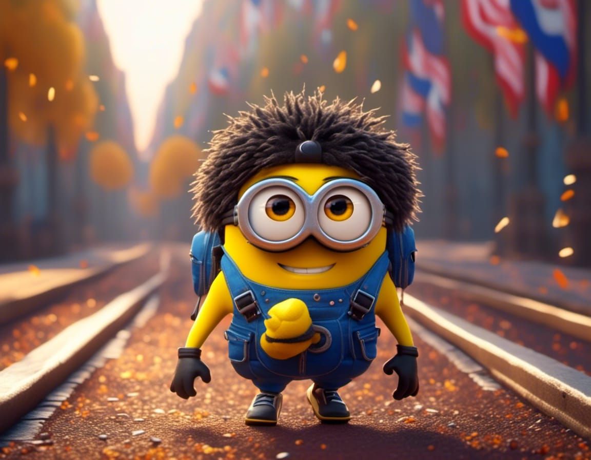 Minion in Paris Olympic 2024