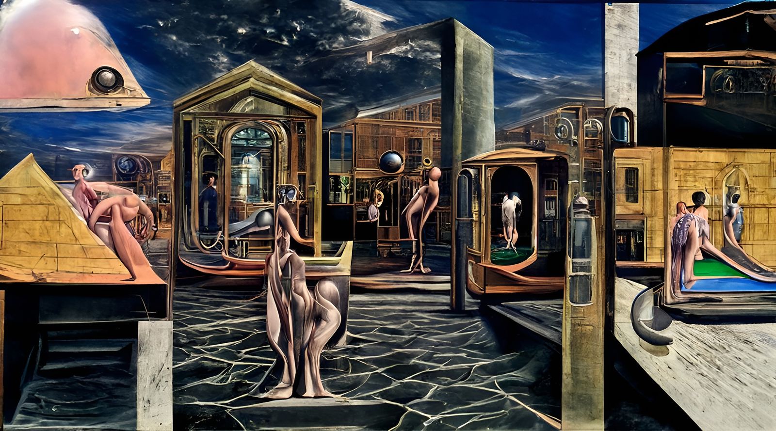 Quantum Hypersurrealism Art Inspired by Surrealist Masters