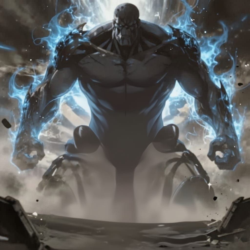 Mikasa Ackerman Transforming into Colossal Titan