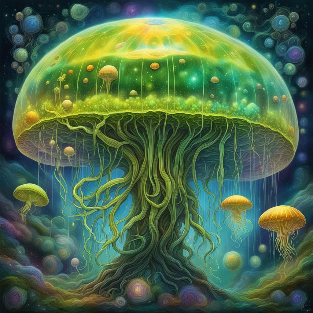 Jellyfish Mind: Cosmic Orphans and Fungi Gurus