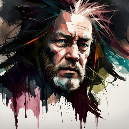 Master of Beasts in Dark Forest, Textured Speedpaint