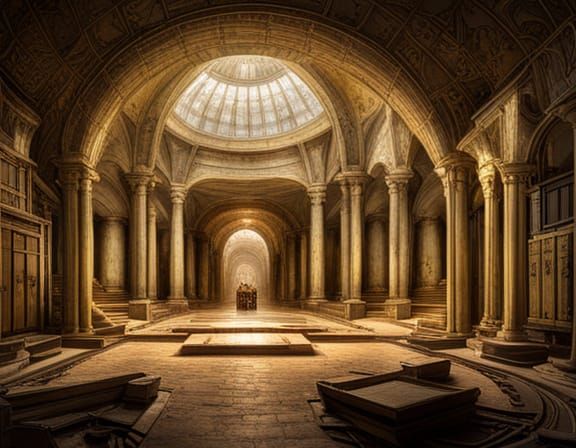 Ornate Ancient Crypt Discovered at Archeological Site