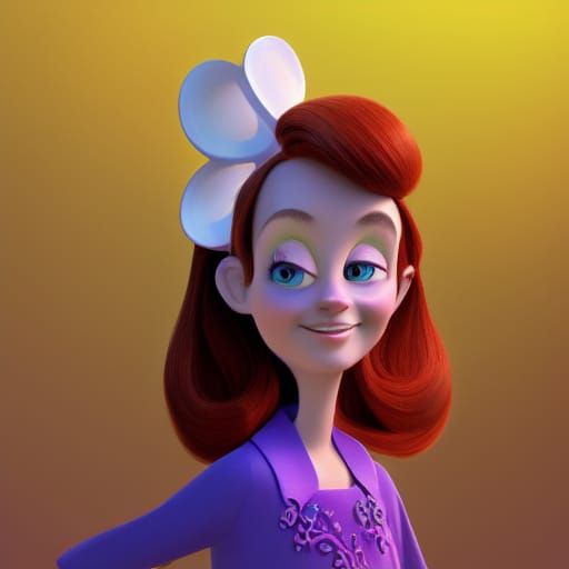 Mary Carla Tosney-Spandle: Pixar-Style 3D Digital Art