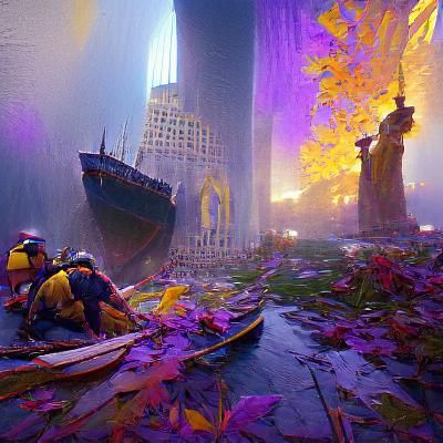 Dark Fantasy 9-11 Concept Art in Deep Color