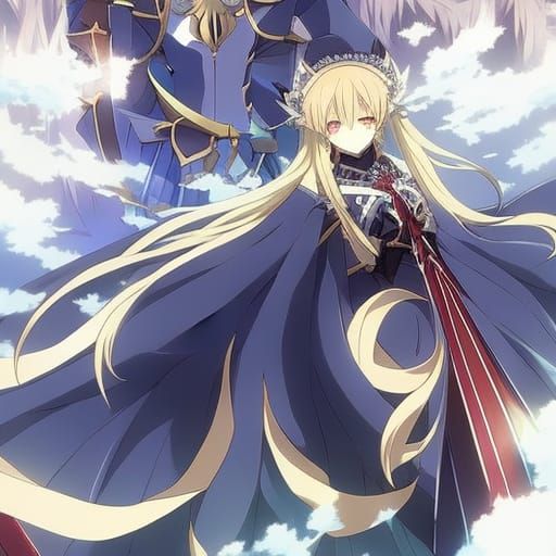 Mount Everest in Anime Manga Style