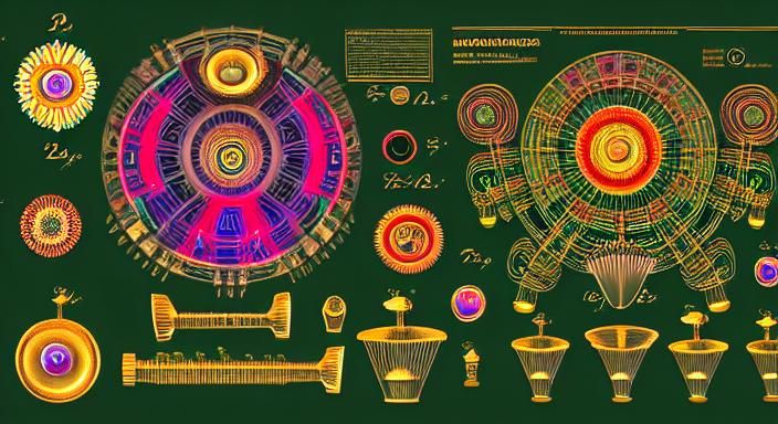 Colorful Mariachi Band in a Surreal Style