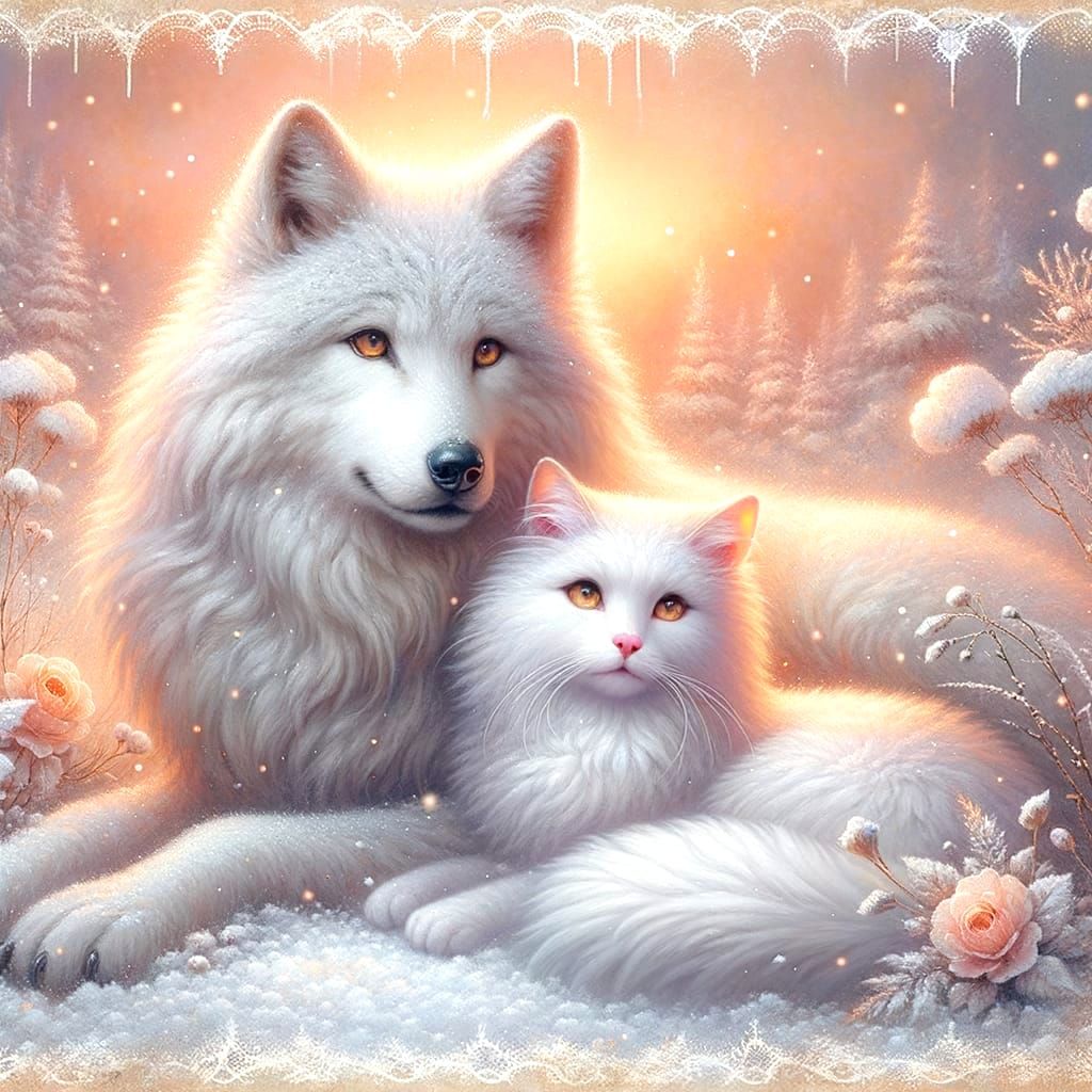 Whimsical Dawn Friends