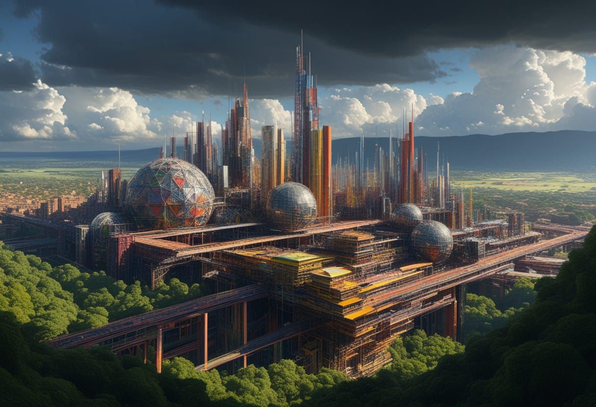 The town used to be centered around the Ag School - Now the 'Future Institute' is the driver of the local economy