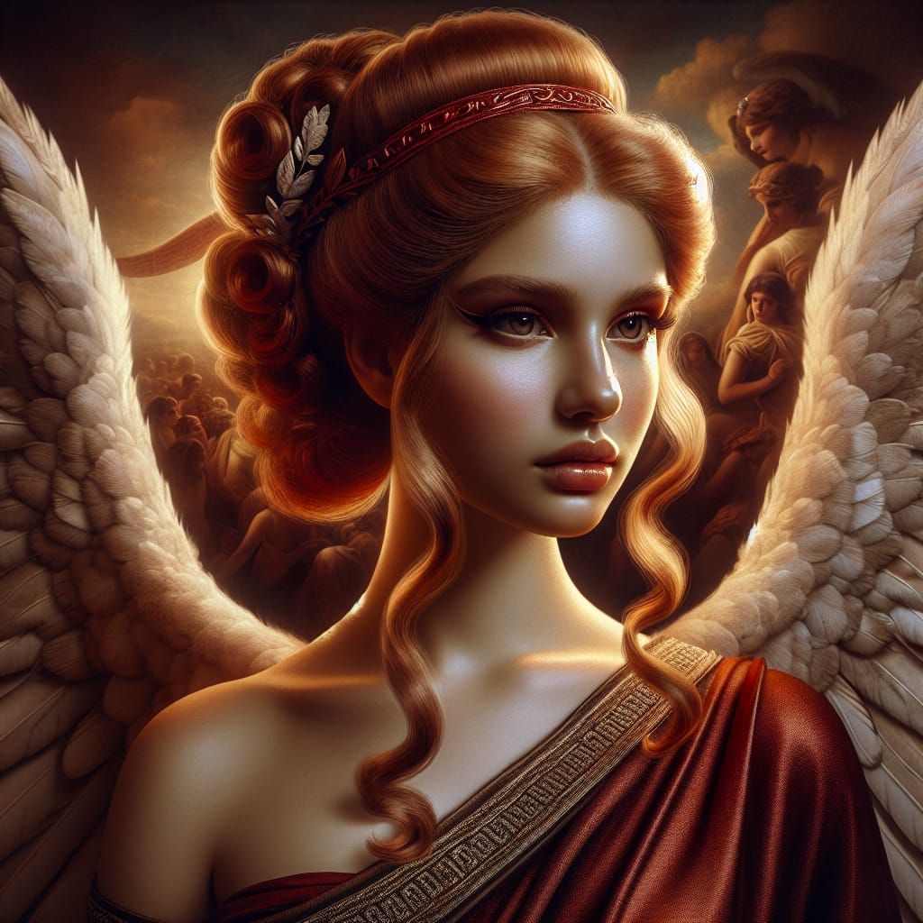 Eileithyia: Greek Goddess of Childbirth in Digital Painting