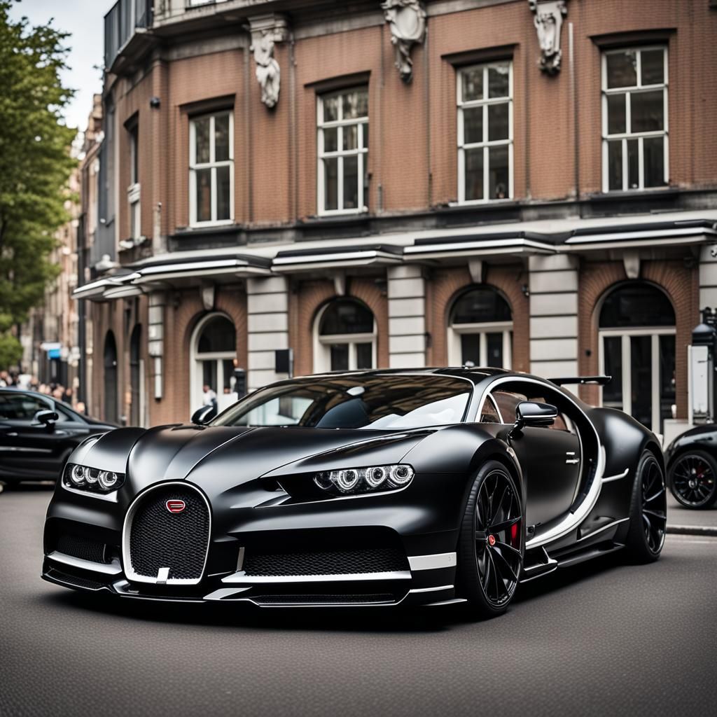 Dutch Mafia's Mansory Bugatti Chirons in Futuristic Amsterda...
