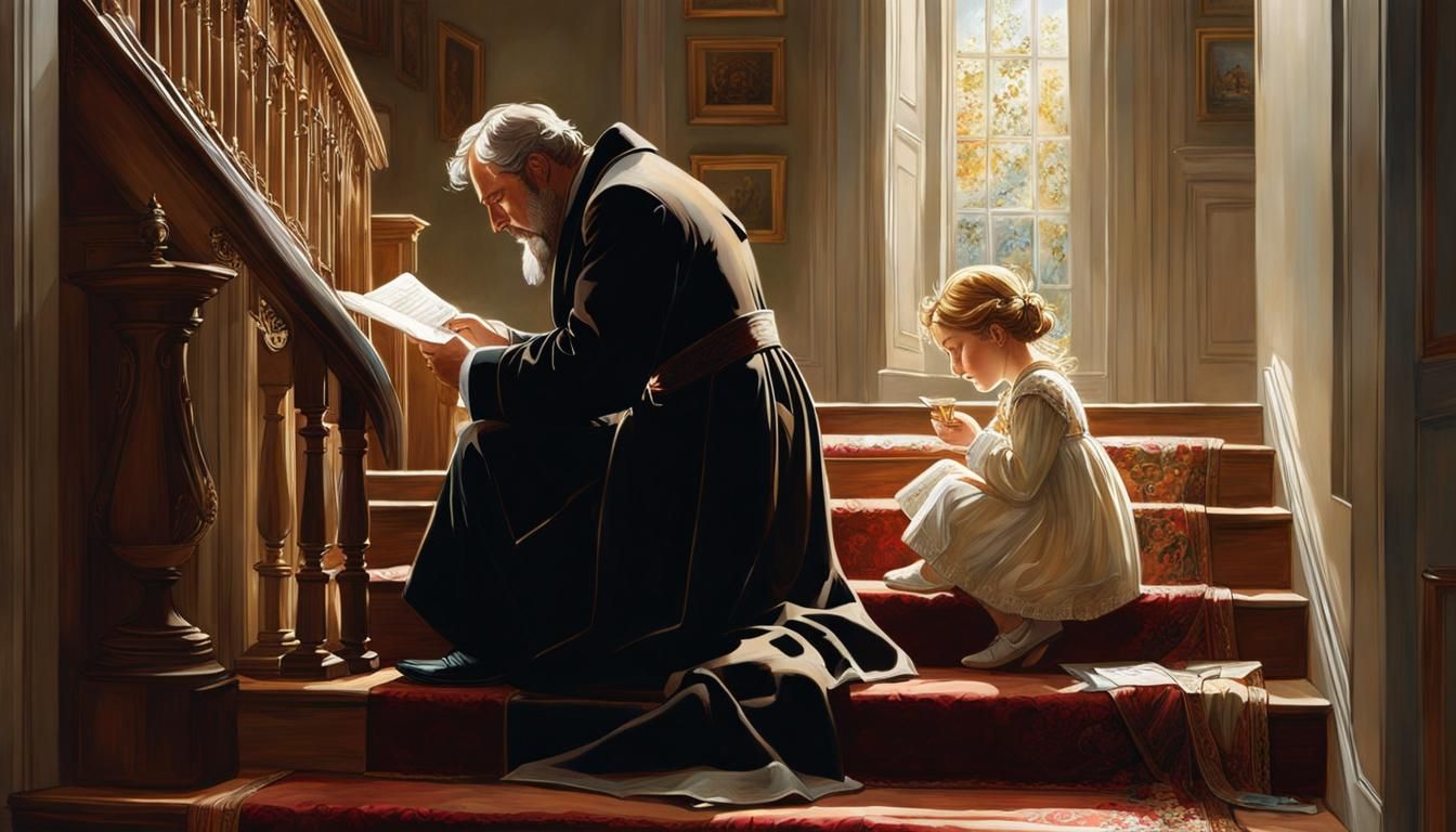 What does it say Daddy?