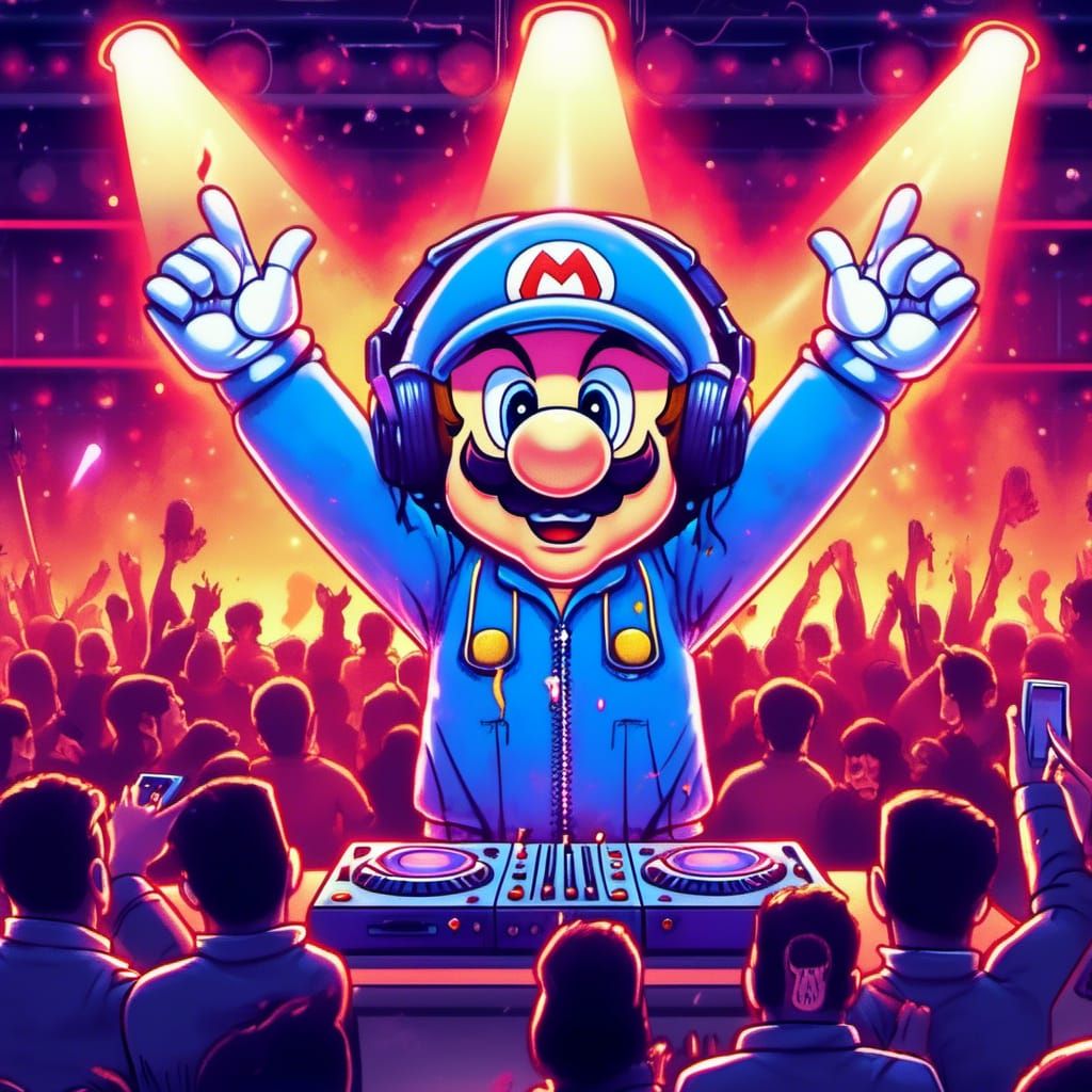 DJ Super Mario