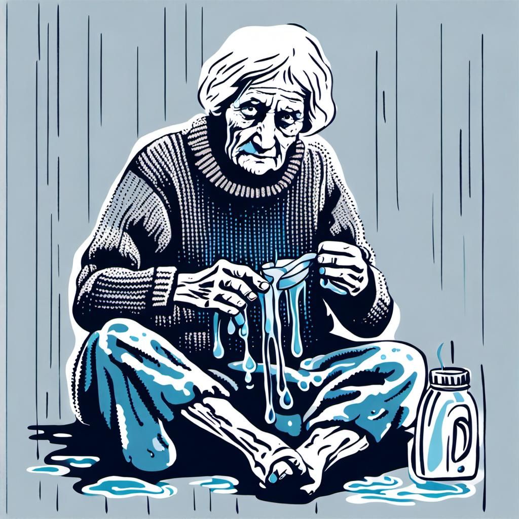 Knitting Water Sweater, Wain and Constable Styles