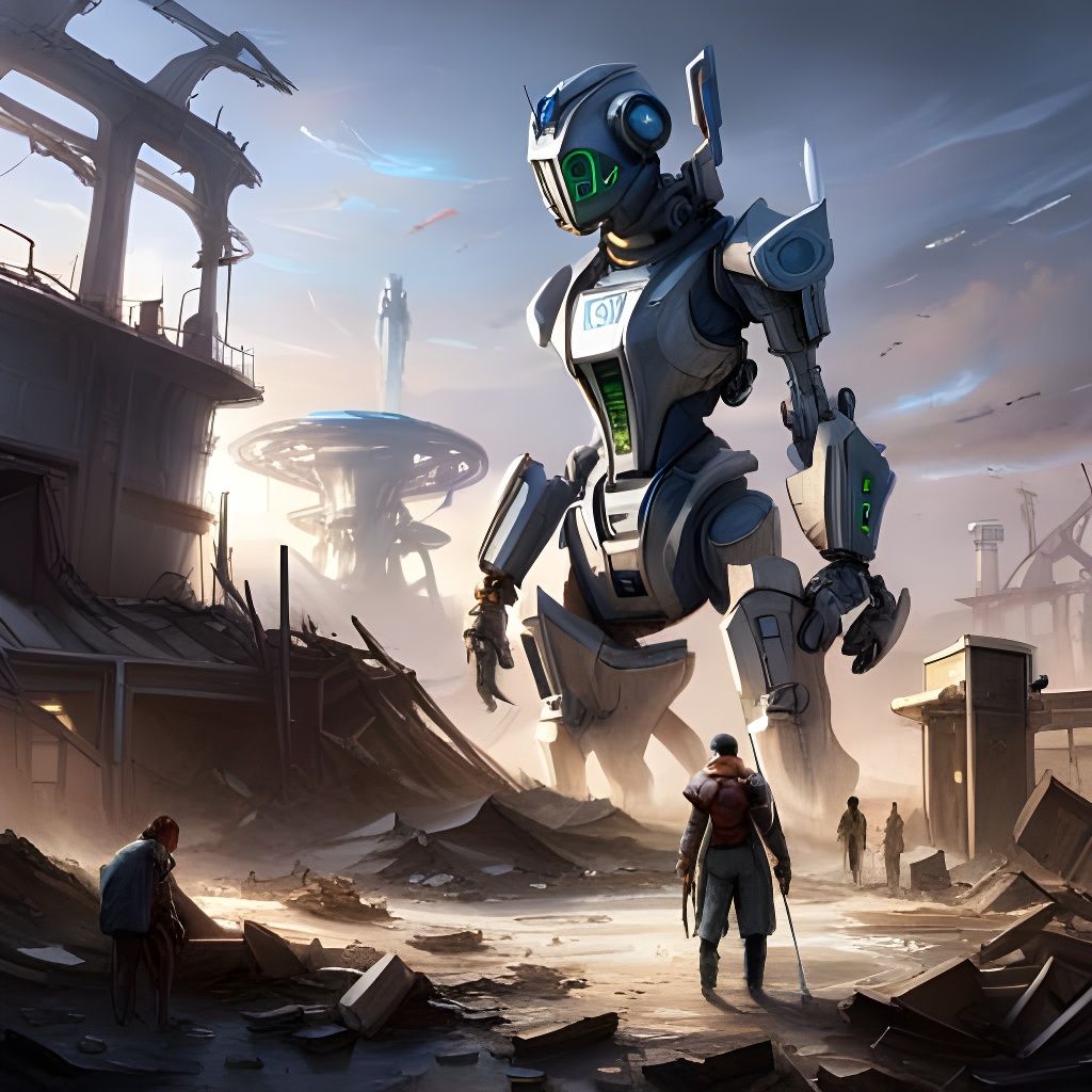 Engineers Build Giant Mecha in Steelpunk Wasteland