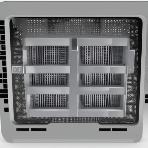 Futuristic Apple Computer Concept Art