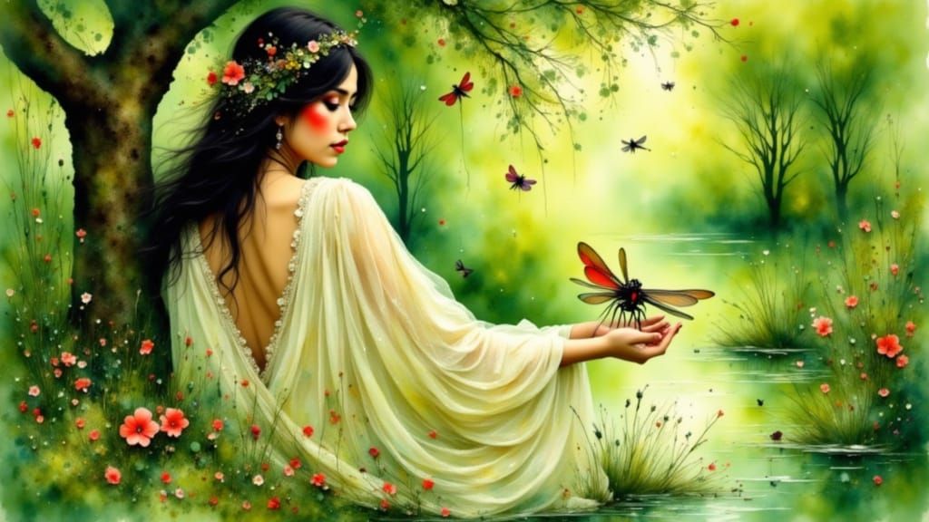 You make me dream of dragonflies