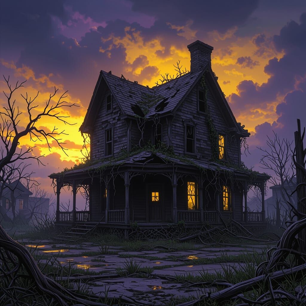 Dark Fantasy Tavern in Forsaken Ghost Town