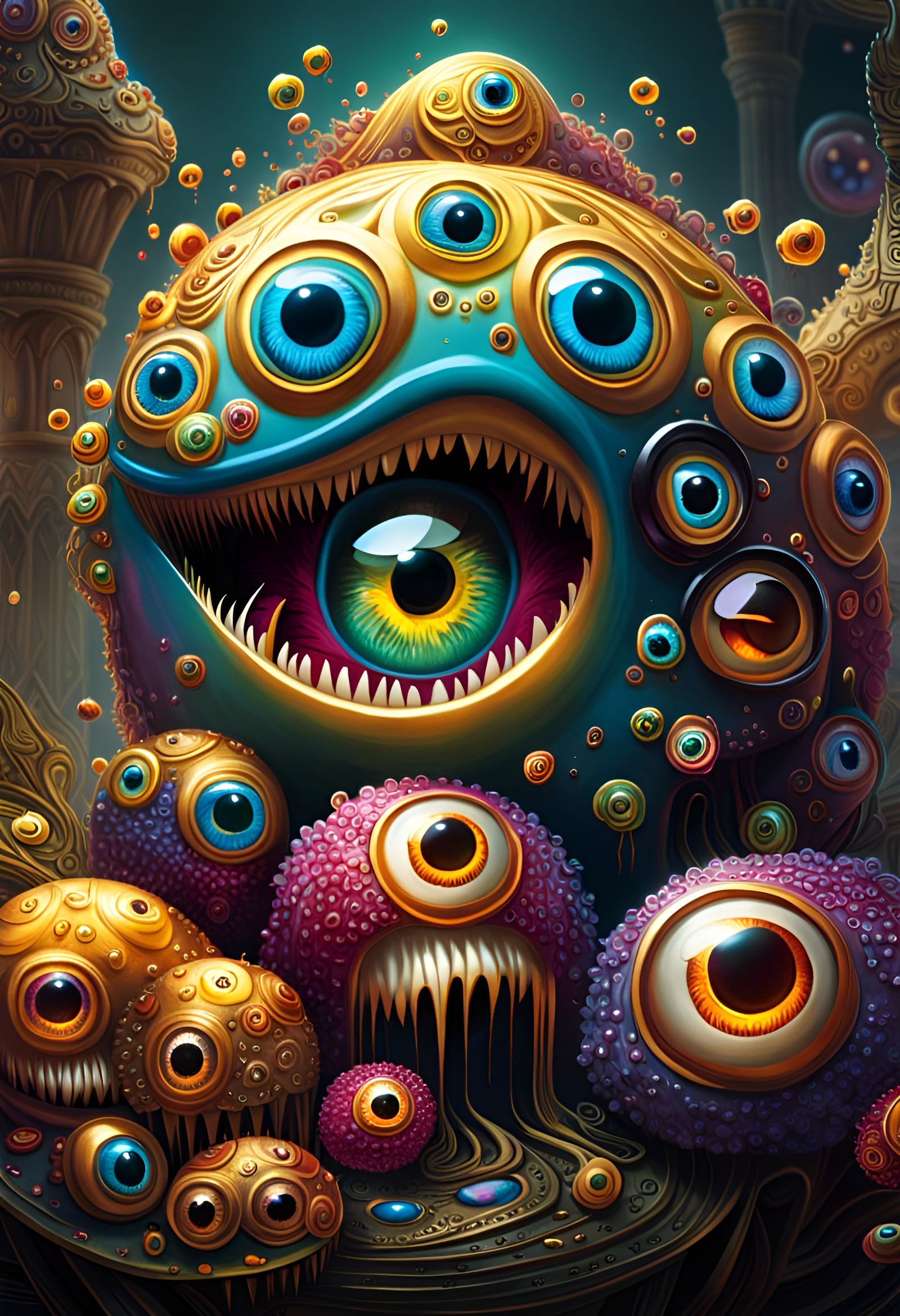 💙🔸️💜Candyland Goo Monsters💜🔸️💙