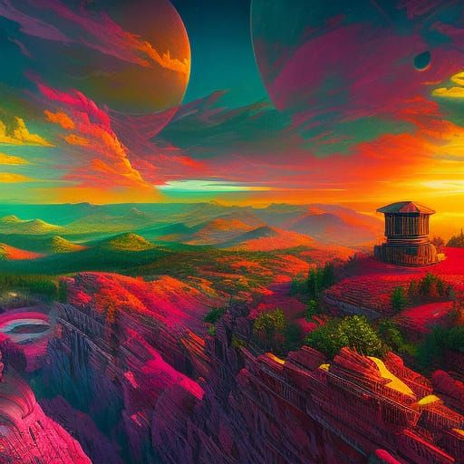 Surreal Pop Art Horror in Digital 3D