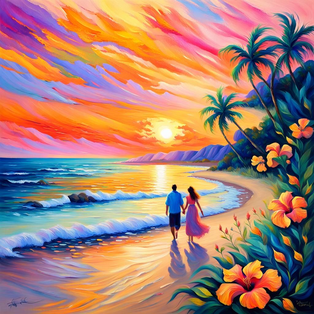 Tropical beach holiday
