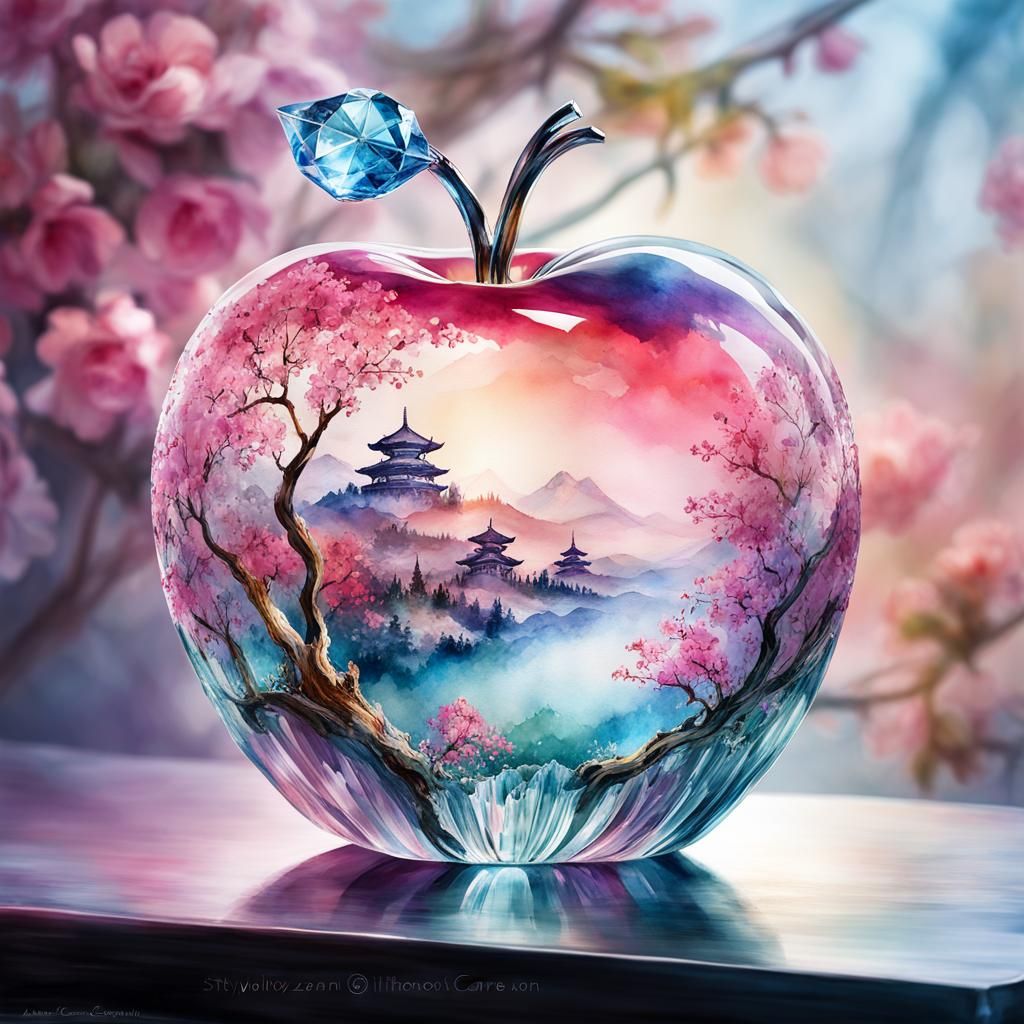 Zen Crystal Apple