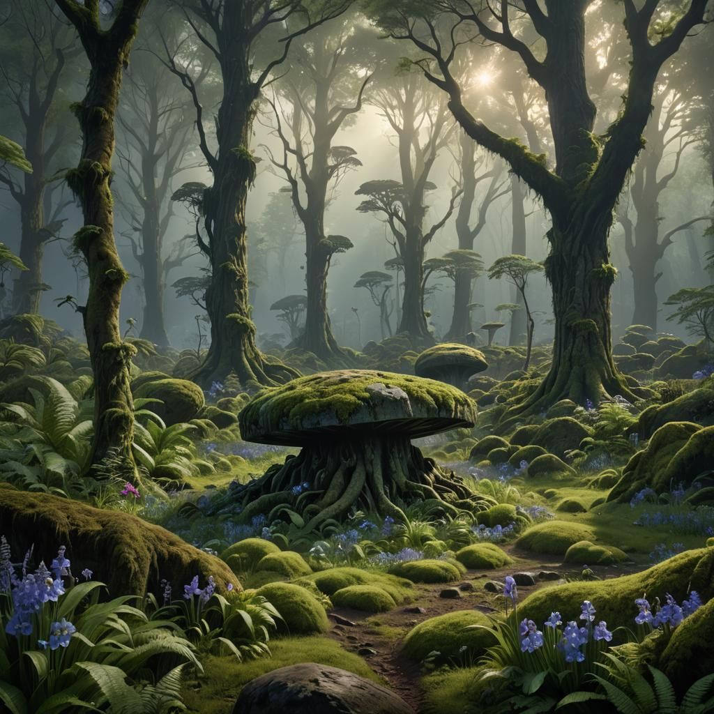 A mystic forest