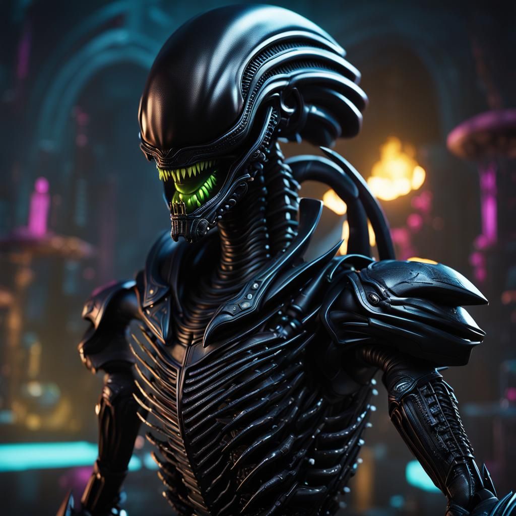 Monster High Xenomorph Doll: Fantasy Concept Art