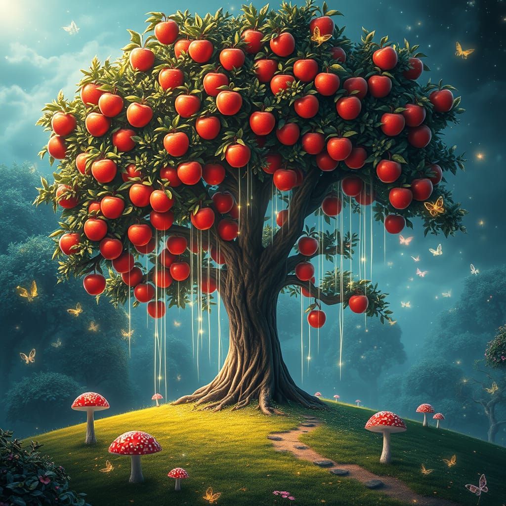 “Unconditional Love is like an apple tree. The apple tree gi...