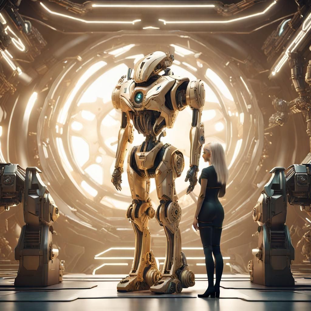 Fantasy Archaeologist Graduation in Sci-Fi Style