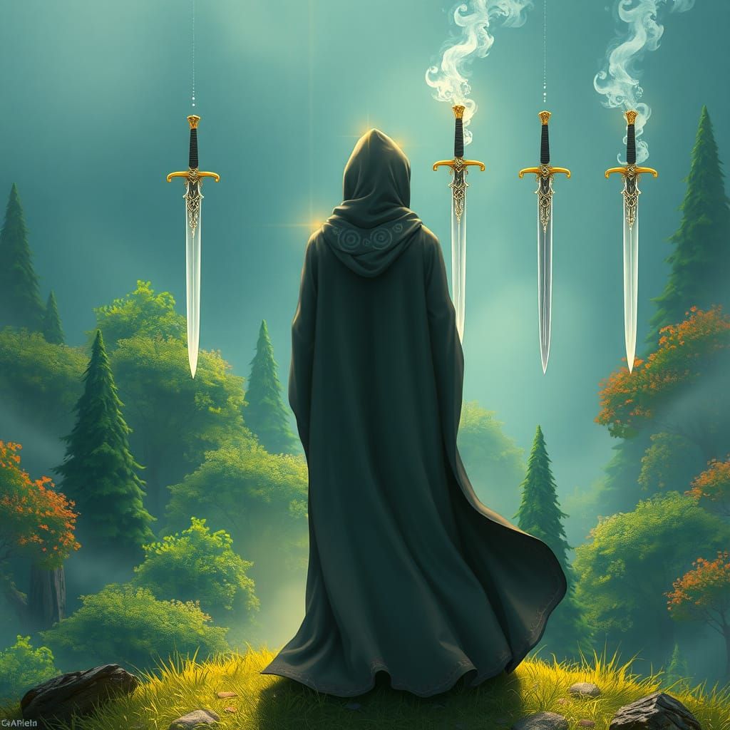 Mystical Alchemist Discovers Elemental Balance in Nature's H...