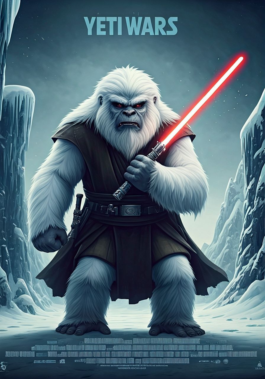 Yeti Wars: Epic Ice World Adventure Movie Poster