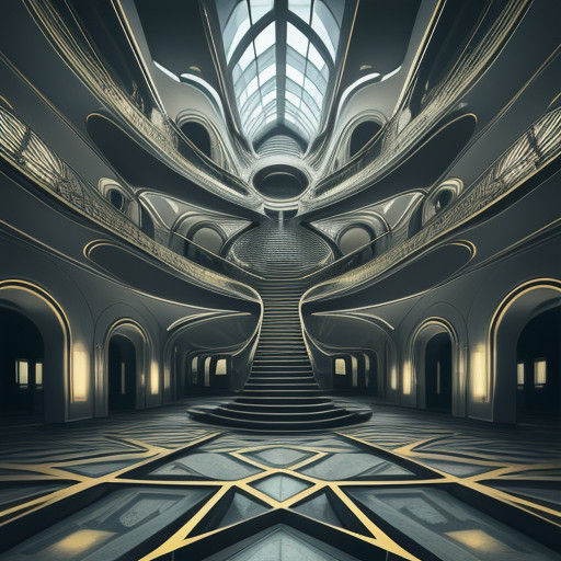 Surrealist Architecture Reveals Paradoxical Space in Endless...