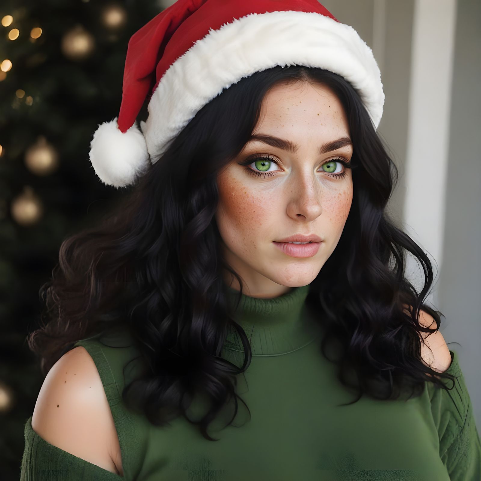 Flirty Cajun Christmas Belle