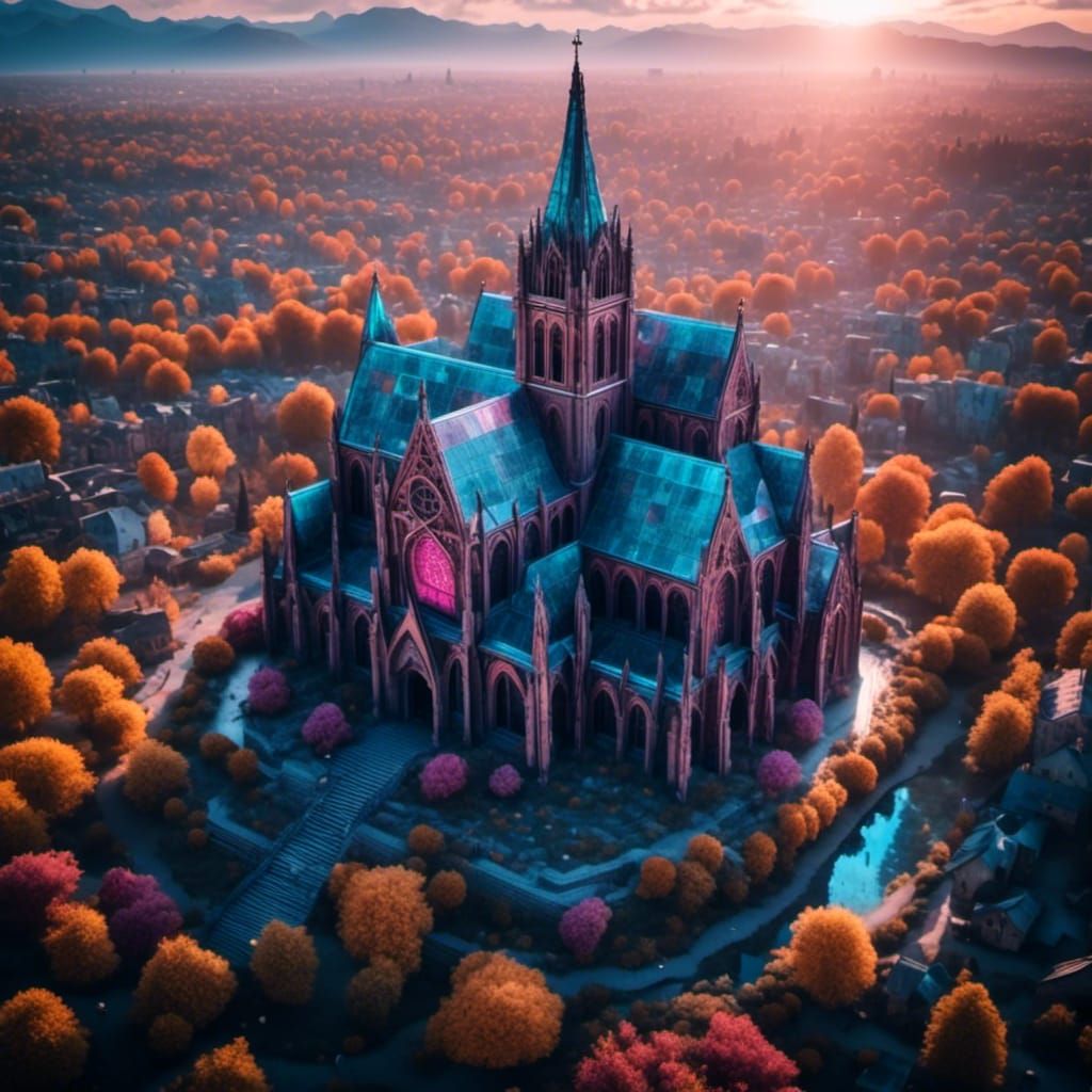 Notre-Dame de Paris: Contemporary Stained Glass in 3D