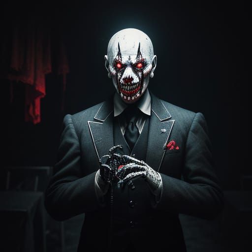 Dark Carnival Puppetmaster Unveiled in Unsettling Horror Pho...