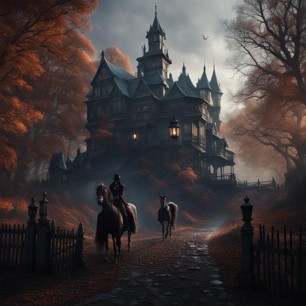 The Legend of Sleepy Hollow: Detailed Matte Painting