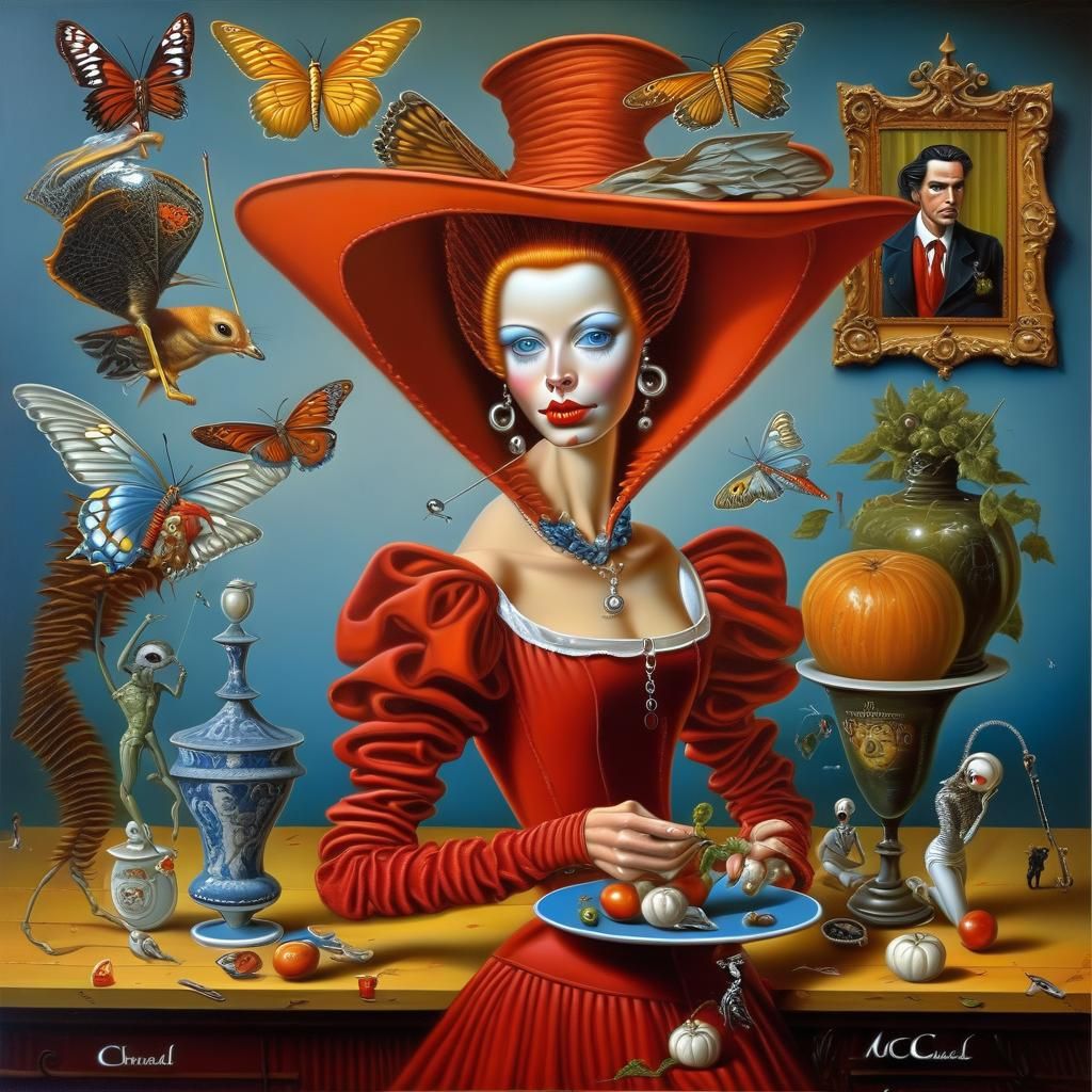 Surreal Optical Illusion Art