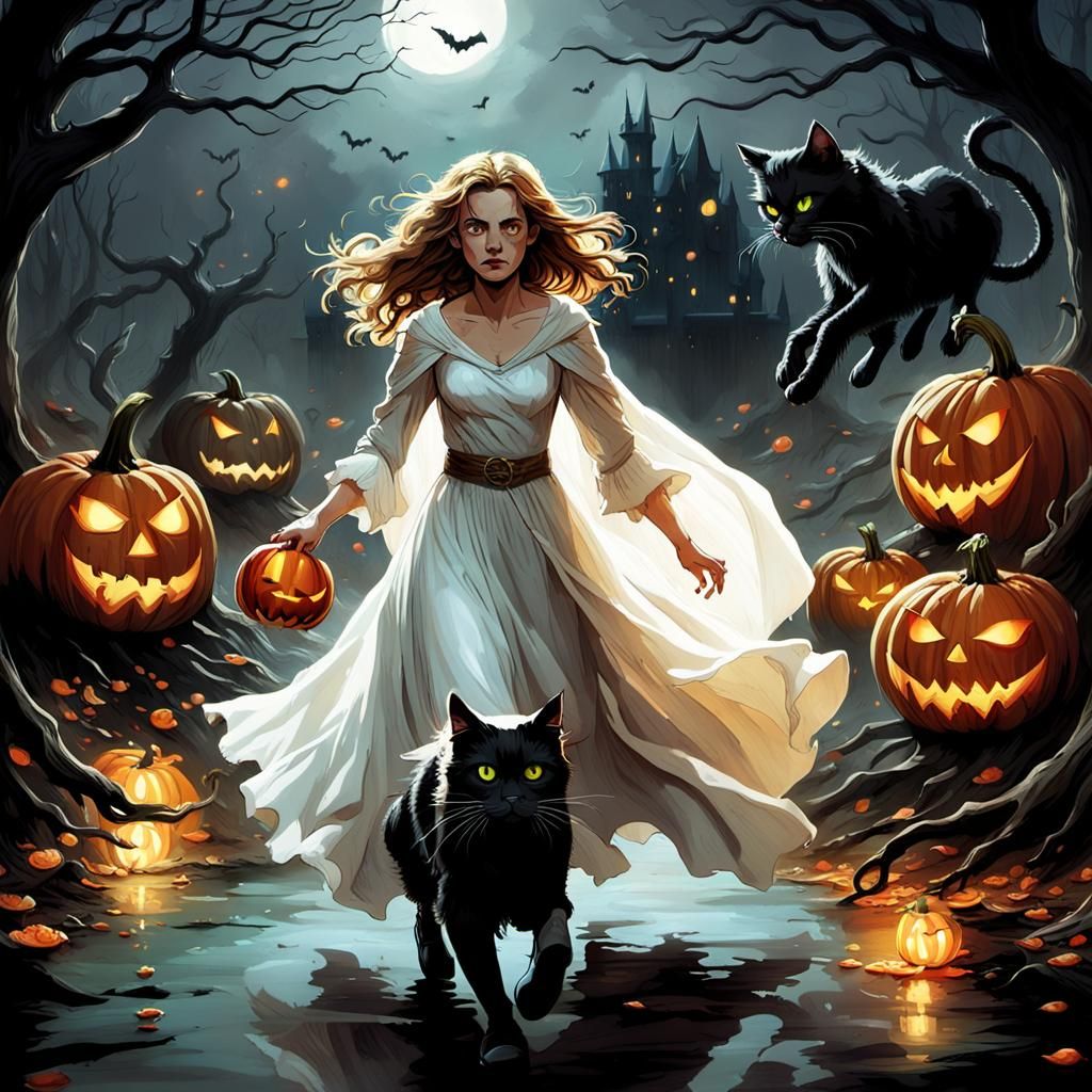 Hermione Granger's Dark Flight: A Dark Fantasy