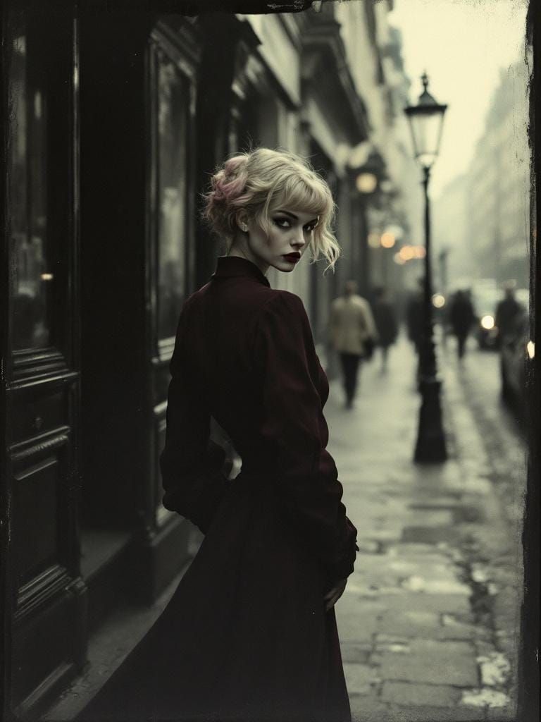 Ethereal Pin-Up in Noir: Roversi & Wyeth