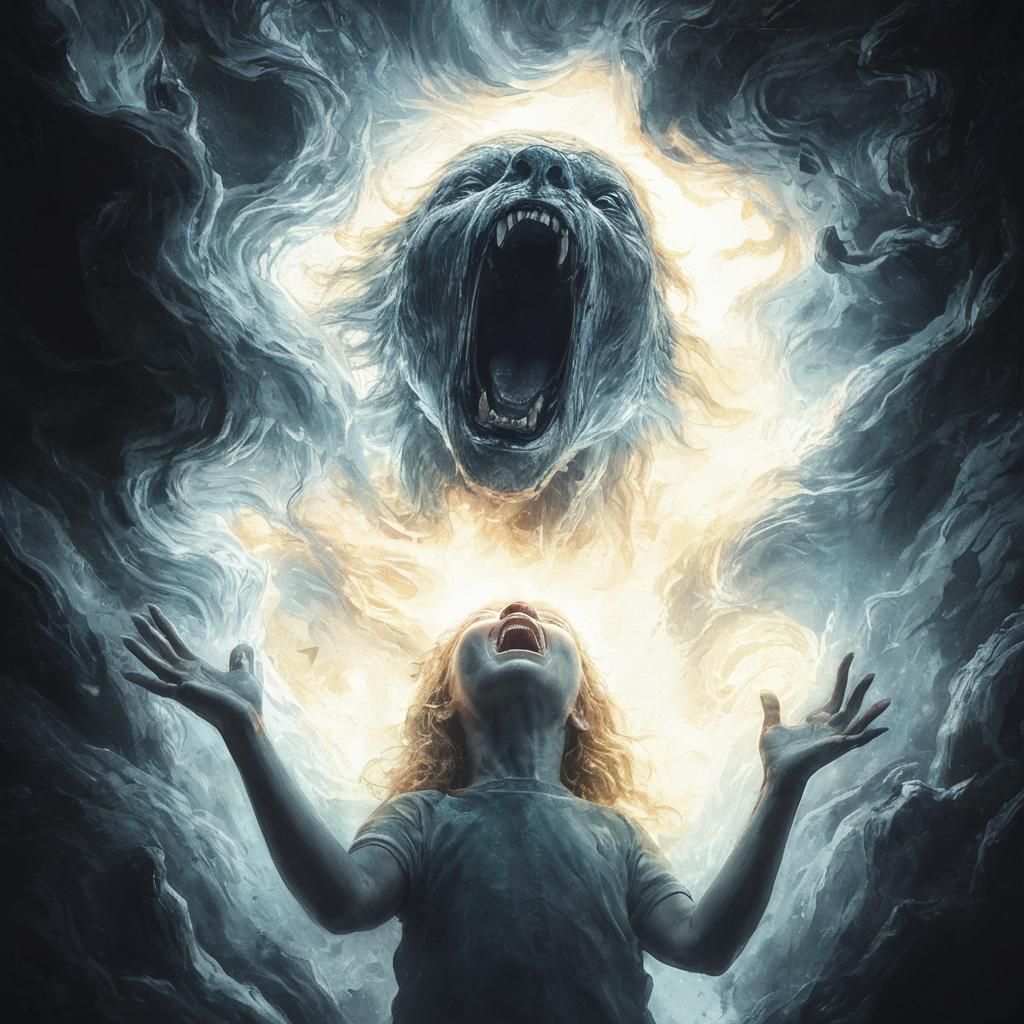 Person in Primal Mode